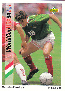 Ramon Ramirez Mexico Upper Deck World Cup 1994 Preview Eng/Spa #35